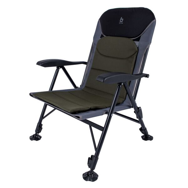 Bo-Camp Scaun de pescuit Pike, gri și verde