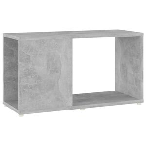 vidaXL Comodă TV, gri beton, 60x24x32 cm, PAL
