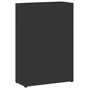 vidaXL Suport pentru umbrele Negru 28 x 12 x 41 cm Oțel
