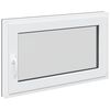 vidaXL Fereastră pentru subsol RISOR 100 x 70 cm PVC și Sticlă