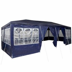 vidaXL Cort pentru Petreceri albastru 800 x 400 x 266 cm Polietilenă