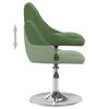 vidaXL Scaune de sufragerie pivotante 6 buc, verde &icirc;nchis, catifea
