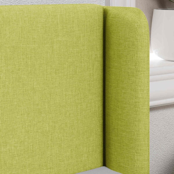 vidaXL Ureche pentru Tăblie Verde 40,5 x 40,5 x 4 cm țesătură