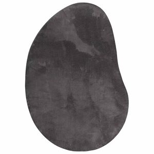 vidaXL Covor HUARTE Antracit 80 x 150 cm Poliester