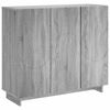 vidaXL Bufet Sonoma gri 85,5 x 31 x 75 cm Lemn prelucrat