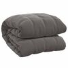 vidaXL Pătură cu greutăți, gri, 200x235 cm, 11 kg, material textil