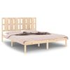 vidaXL Cadru de pat King Size, 150x200 cm, lemn masiv