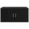 vidaXL Dulap de perete Stejar negru 80 x 42.5 x 40 cm Lemn compozit