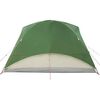 vidaXL Cort de familie tunel, 6 persoane, verde, impermeabil
