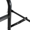 vidaXL Cărucior pentru șa, pliabil, negru, oțel