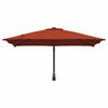 vidaXL Parasol de Grădină Terracota 248,5 x 247,5 x 160 cm