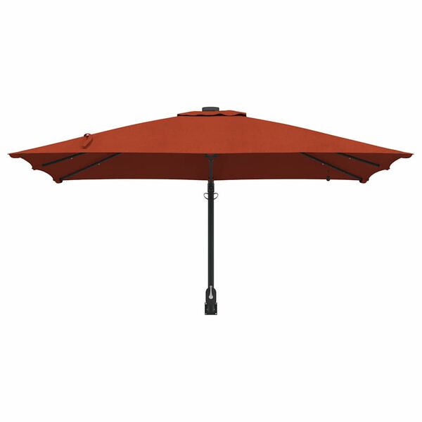vidaXL Parasol de Grădină Terracota 248,5 x 247,5 x 160 cm