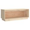 vidaXL Comodă TV, 90x35x35 cm, lemn masiv de pin