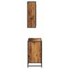 vidaXL Set de mobilier pentru baie 2 pcs Lemn Vechi Lemn compozit
