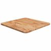 vidaXL Blat masă pătrat maro deschis 40x40x1,5cm lemn stejar tratat