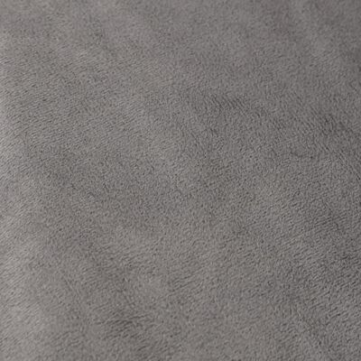 vidaXL Pătură grea cu husă, gri, 138x200 cm, 10 kg, textil