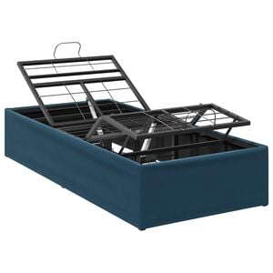 vidaXL Cadru Electric Ajustabil pentru Pat albastru 200 x 80 x 33,5 cm