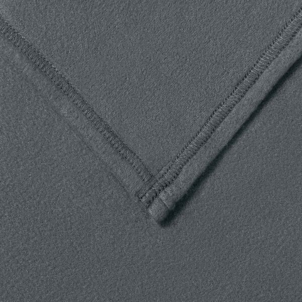 vidaXL Pătura de aruncat Gri &icirc;nchis 170 x 130 cm Molton