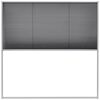 vidaXL Ecran insecte pentru ferestre, aluminiu, 120x120 cm