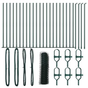 vidaXL St&acirc;lp de gard. Verde