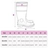 vidaXL Cizme de ploaie, negru, PVC, mărime 43