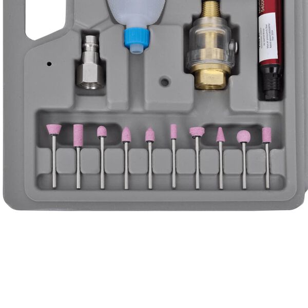 vidaXL Set de unelte pneumatice cu aer comprimat Set de polizor