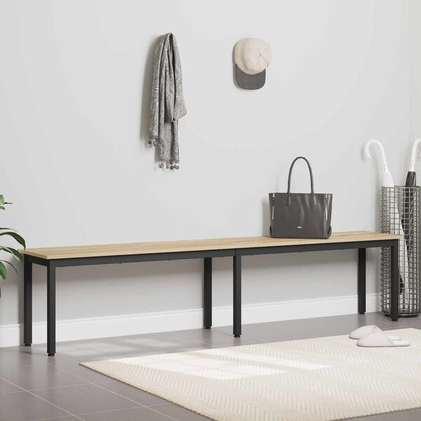 vidaXL bancă Sonoma 200 x 35 x 45 cm Lemn compozit