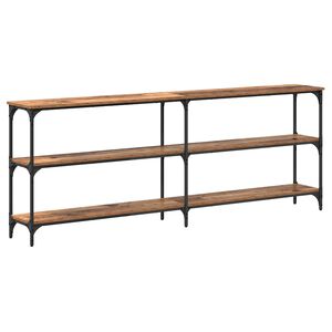 vidaXL Masă de consolă Lemn Vechi 200 x 29 x 75 cm