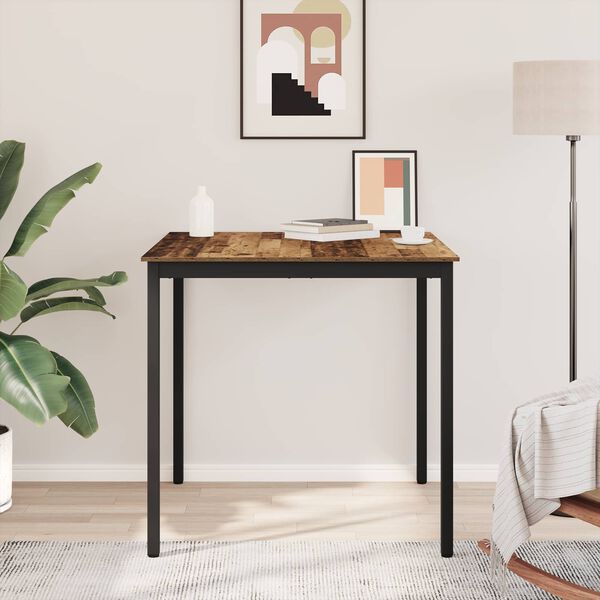 vidaXL Masă Bar &icirc;n Picioare Lemn compozit