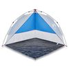 vidaXL Cort camping, albastru azuriu, impermeabil, setare rapidă