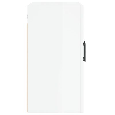 vidaXL Dulap de perete, alb extralucios, 60x31x60 cm, lemn compozit