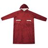 vidaXL Hanorac pătură Roșu Bordeaux xl Fleece și Flanel