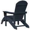 vidaXL Scaun Adirondack Albastru marin 82 x 74 x 92 cm HDPE