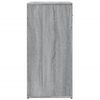 vidaXL Comode, 2 buc., gri sonoma, 79x38x80 cm, lemn compozit