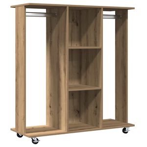 vidaXL Dulap cu raft stejar artizanal 102 x 38 x 110 cm Lemn compozit