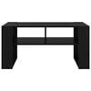 vidaXL Masă de cafea Stejar Negru 92 x 49,5 x 45 cm Lemn compozit
