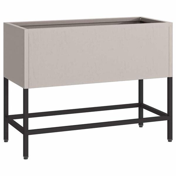 vidaXL Ghiveci ridicat pentru grădină Ruginit 60 x 26 x 45 cm