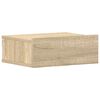 vidaXL Noptiere suspendate, 2 buc., stejar sonoma, 40x30x15 cm