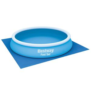 Bestway P&acirc;nză de sol pentru piscină Flowclear, 396 x 396 cm
