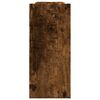 vidaXL Organizator birou, stejar fumuriu, 34,5x15,5x35,5 cm