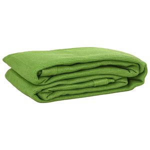 vidaXL Covor pentru cort, verde deschis, 200x200 cm, HDPE