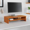 vidaXL Suport pentru monitor, maro miere, 50x24x13 cm, lemn masiv pin