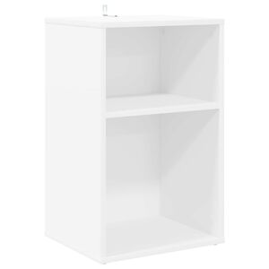 vidaXL Dulap pentru discuri de vinil Alb 38 x 33 x 61 cm