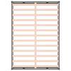 vidaXL Cadru de pat King Size, 150x200 cm, gri, lemn masiv