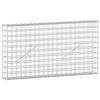 vidaXL Gabion cu s&acirc;rmă de 3,5 mm și plasă de 5x5 cm 100x10x50 cm
