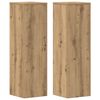vidaXL Suporturi de plante, 2 buc., stejar artizanal, 25x25x80cm, lemn