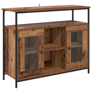 vidaXL Bufet Lemn Vechi 100 x 35 x 80 cm Lemn compozit