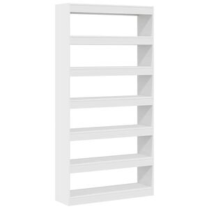 vidaXL Dulap pentru cărți 6 niveluri 100 x 30 x 198 cm Lemn prelucrat