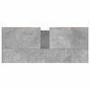 vidaXL Dulap pentru baie, gri beton, 80x33x60 cm, lemn compozit
