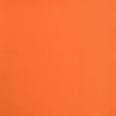 vidaXL Scaun de bar, portocaliu, piele ecologică
